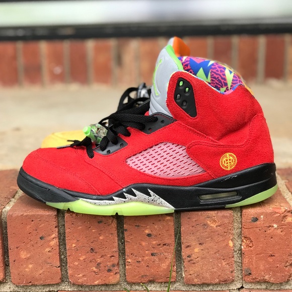 Air Jordan Retro 5 “What The” Size 11.5 - Picture 3 of 9